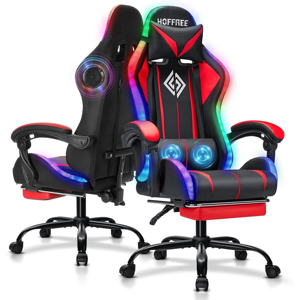 Lighting - RGB Gaming Chair with Bluetooth Speakers
