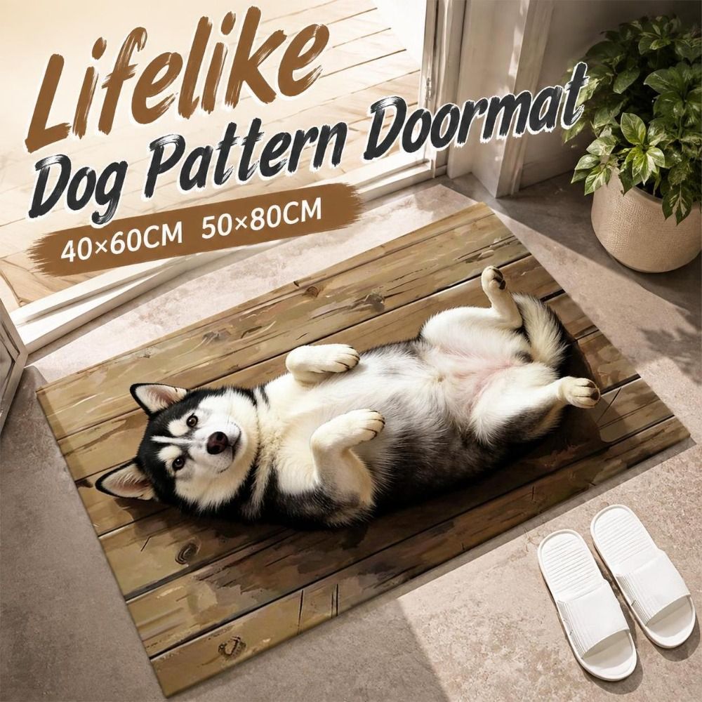 Durable Diatomite Dog Pattern  - Quick Dry Diatomite Bath Mat recension och pris