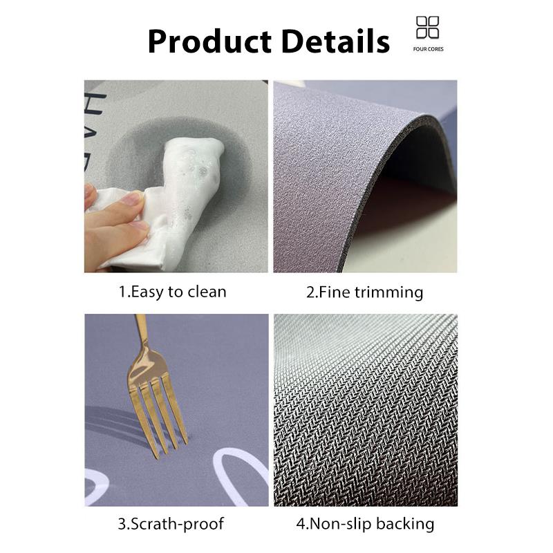 2pcs/set Diatomite Bath Mats K - Quick Dry Diatomite Bath Mat recension och pris
