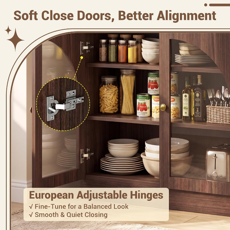 31.5 Sideboard Buffet Cabinet  - Storage & Organization recension och pris