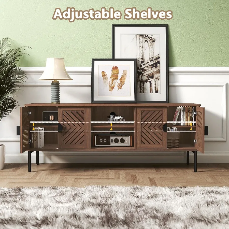 63 TV Stand for Living Room, E - Storage & Organization recension och pris