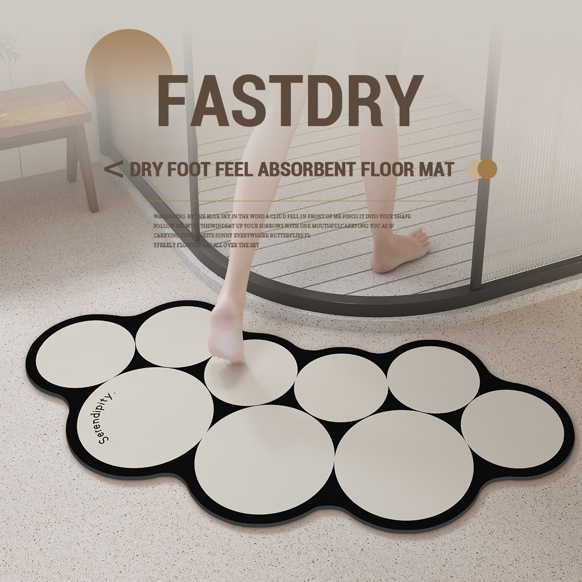 Diatomite Bath Mat Bathroom Ca - Quick Dry Diatomite Bath Mat recension och pris