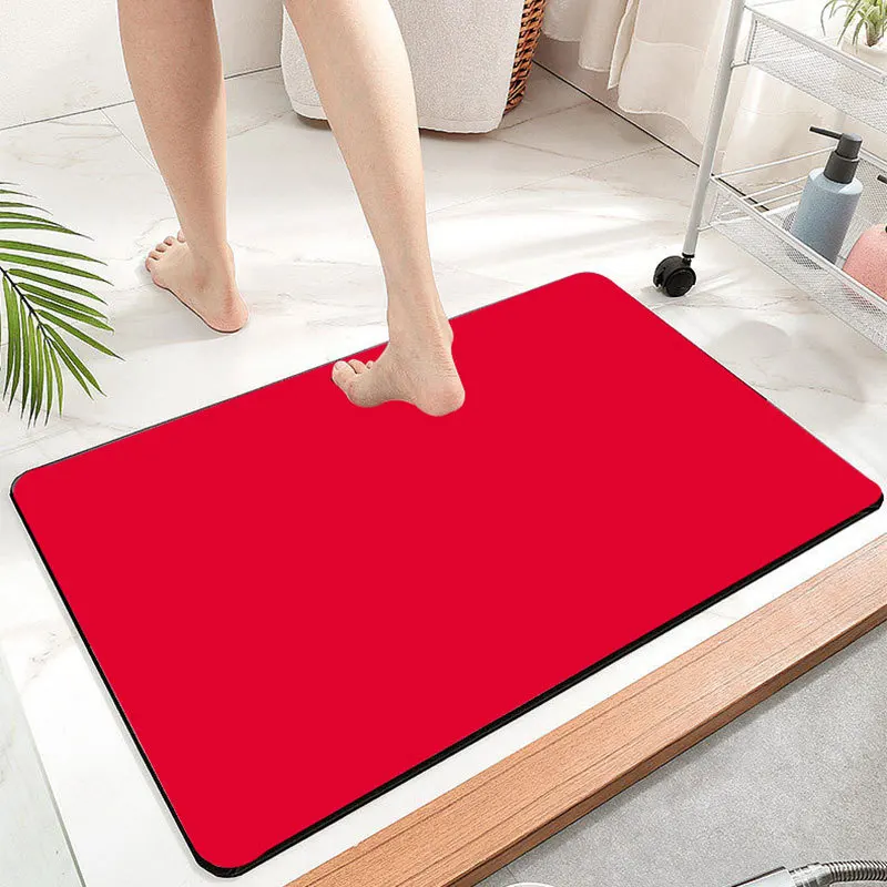 Vibrant Solid Hue Diatomite Ba - Quick Dry Diatomite Bath Mat recension och pris