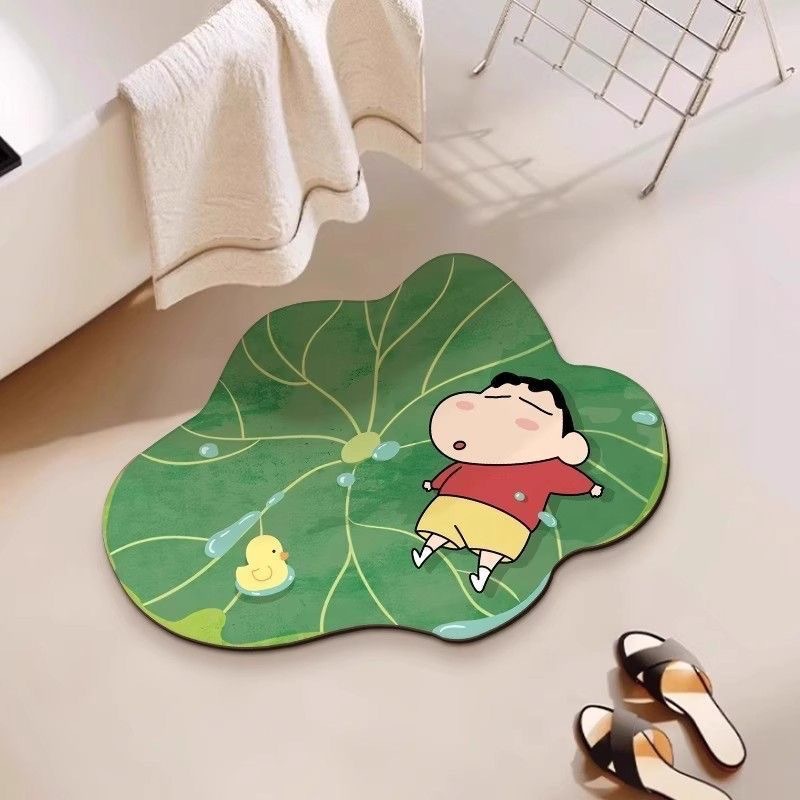 Kawaii Shin Chan Diatomite Bat - Quick Dry Diatomite Bath Mat recension och pris