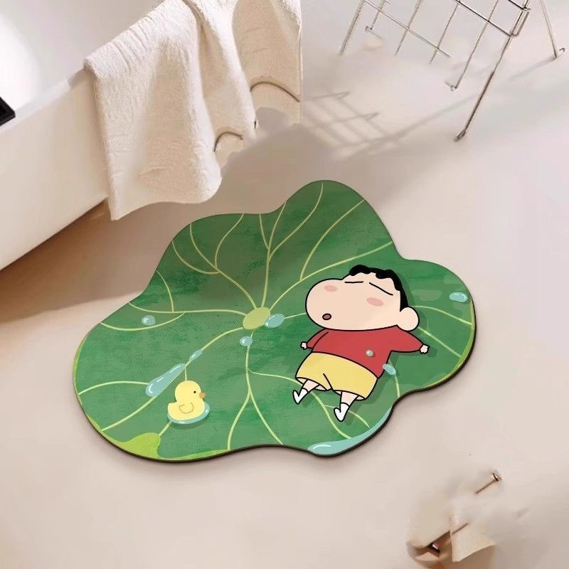 Kawaii Shin Chan Diatomite Bat - Quick Dry Diatomite Bath Mat recension och pris