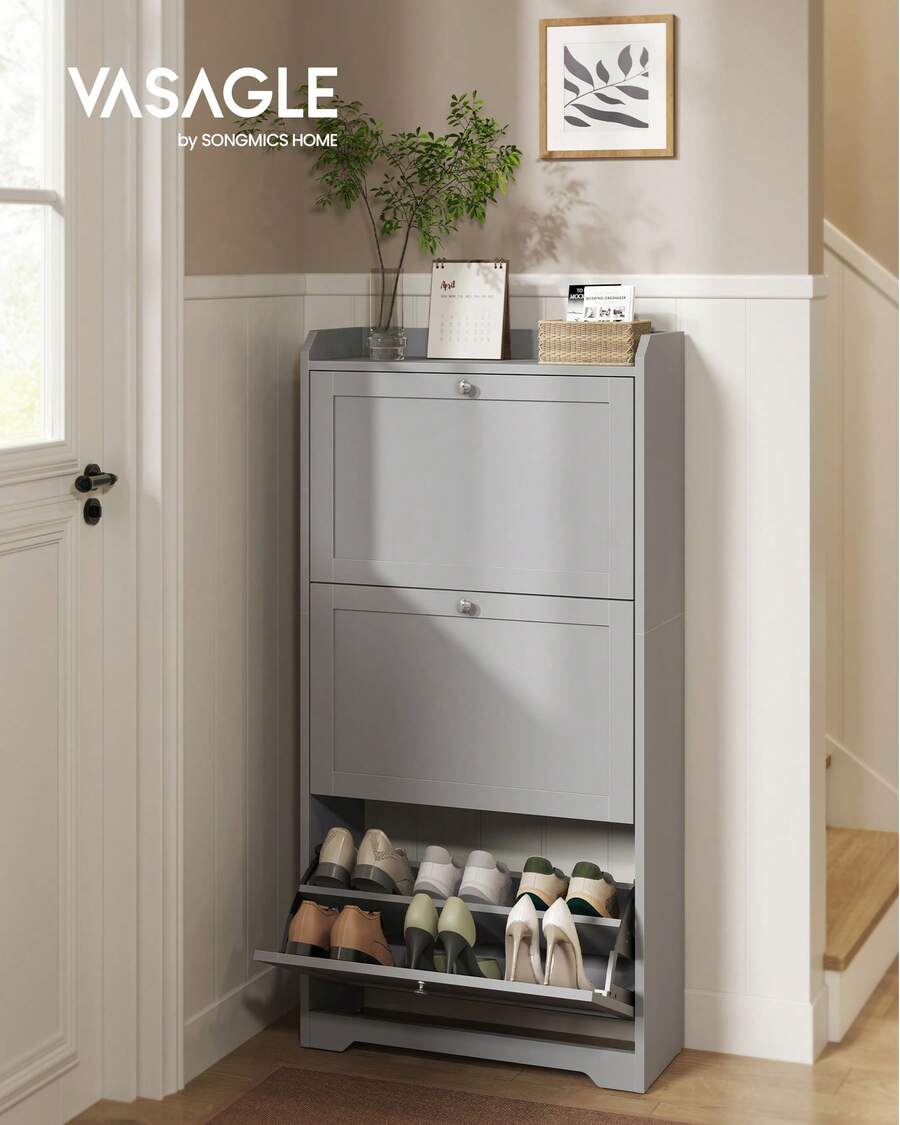 Shoe Cabinet With 3 Flip Drawe - Storage & Organization recension och pris
