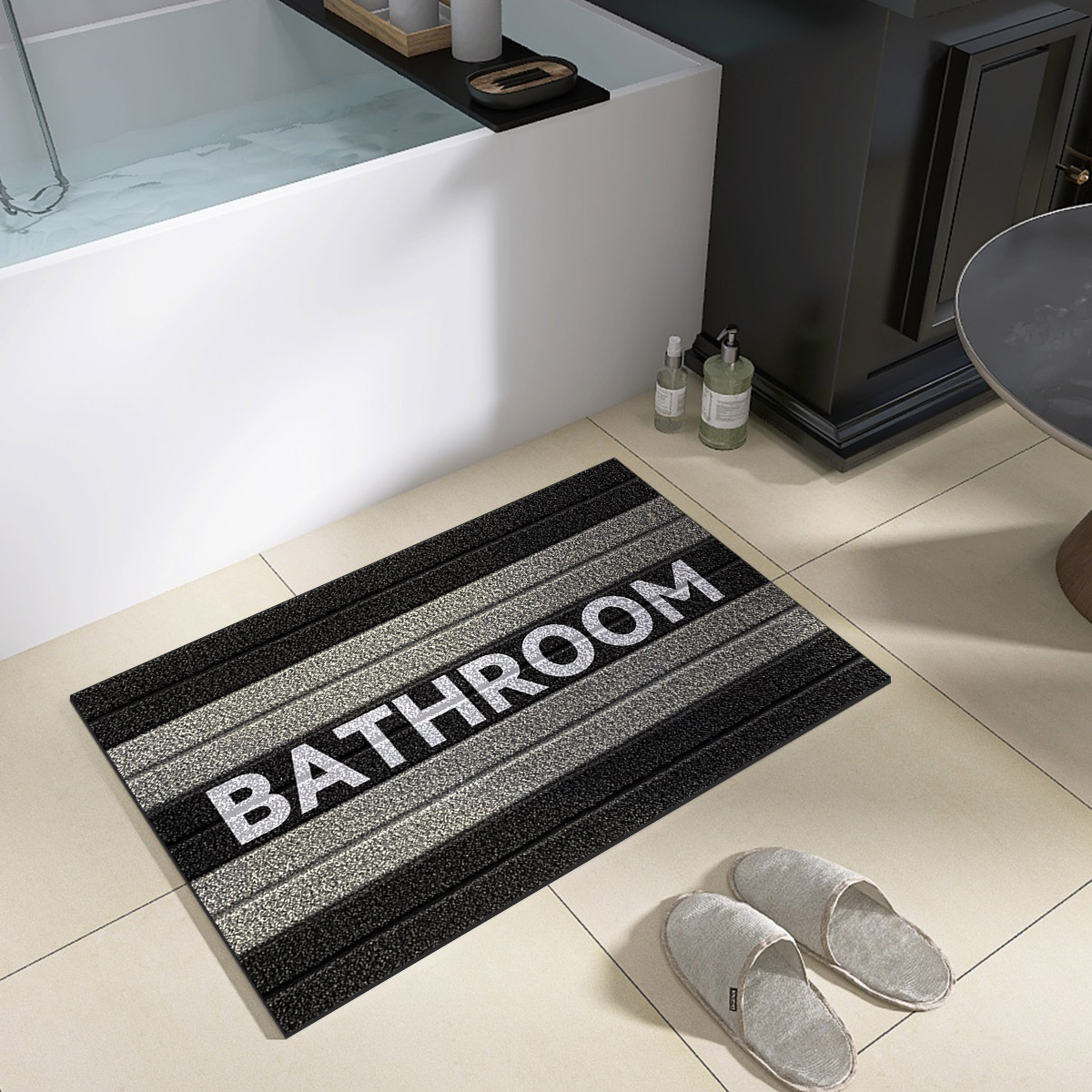 Retro Luxury Diatomite Bath Ma - Quick Dry Diatomite Bath Mat recension och pris