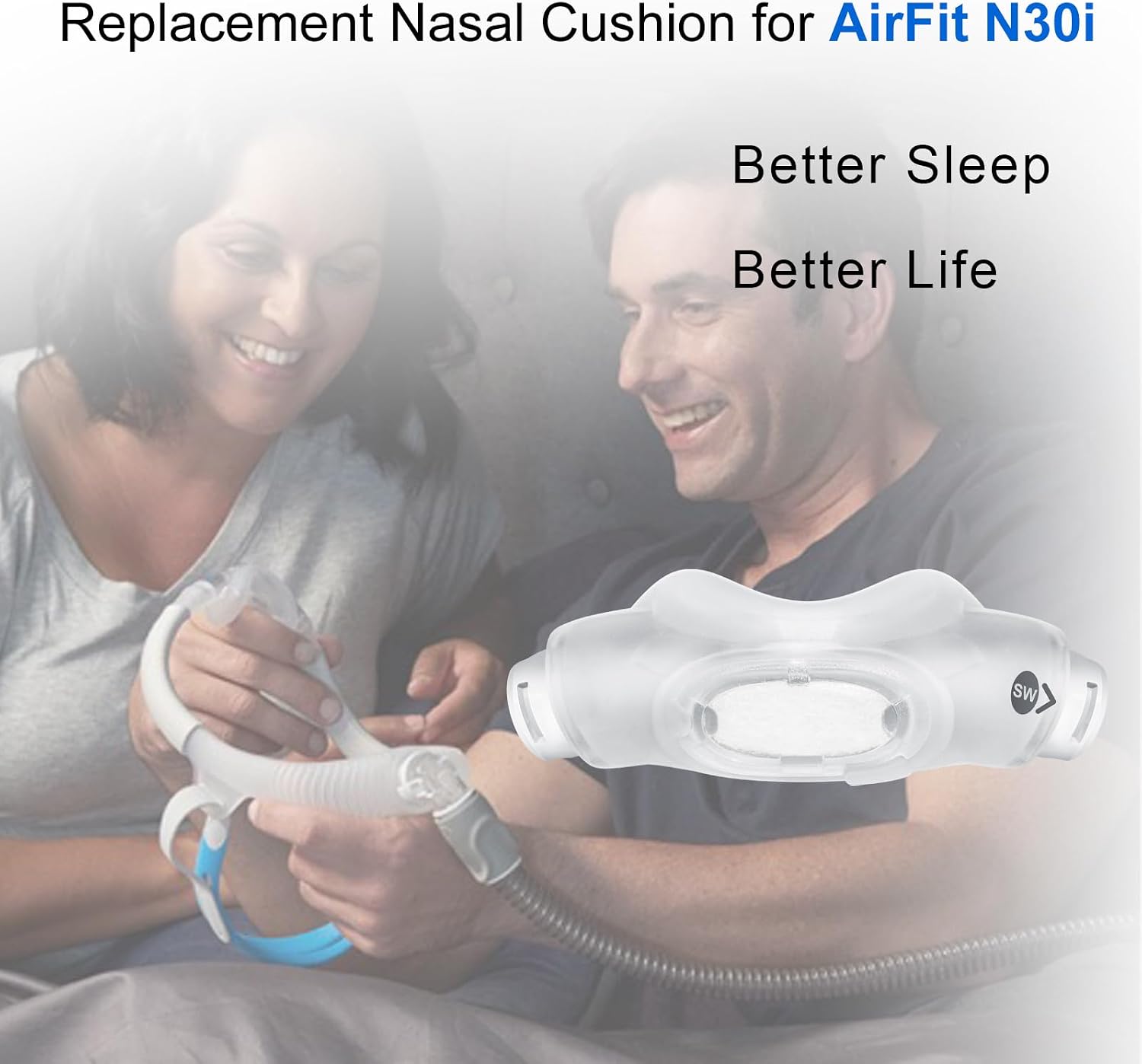Airfit N30i Replacement Nasal  - Anti Snore Contour Pillow recension och pris