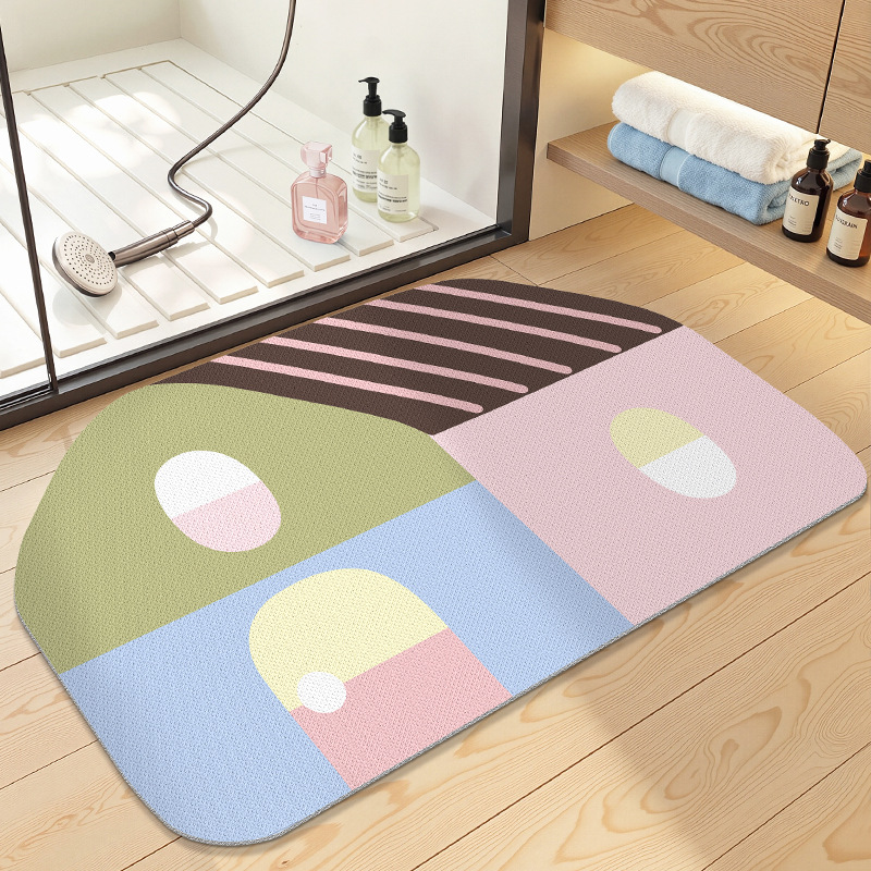 House Shape Soft Diatomite Bat - Quick Dry Diatomite Bath Mat recension och pris